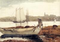 Homer, Winslow - Gloucester Harbor and Dory